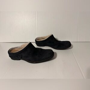 UGG SN 5380 landford black clog slide shoe women size 8